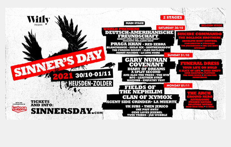 Sinner’s Day Festival 30/10-01/11-2021