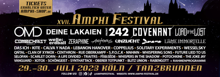 Amphi Festival 2023 – Festival Preview by Malice F.