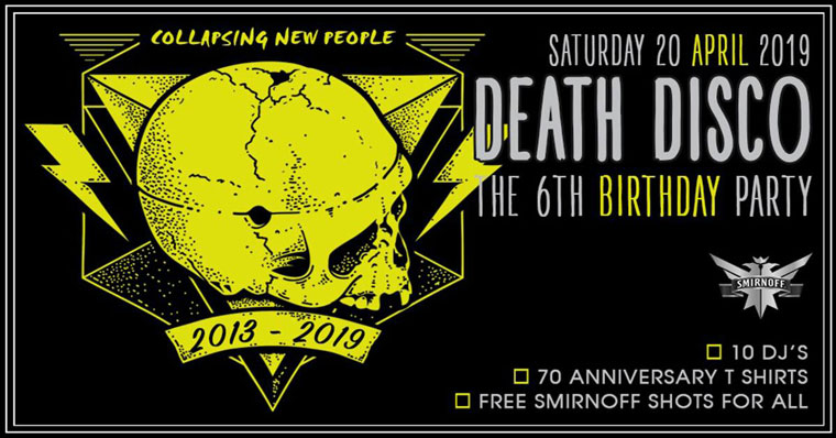 Death Disco Club – 6 Years Birthday Party!