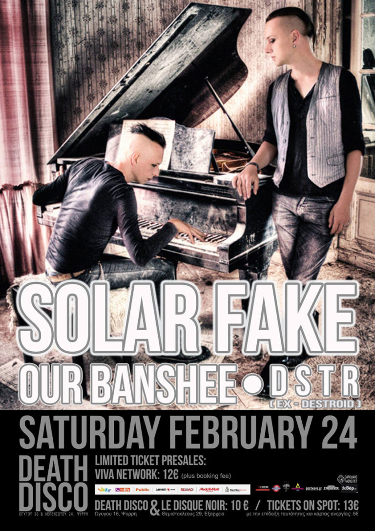 Solar Fake (DE) w/ Our Banshee & DSTR @ Athens Death Disco Club